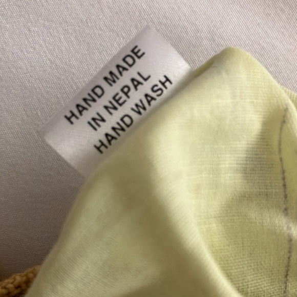 RISING TIDE hand made Nepal clutch pouch - Picture 5 of 8